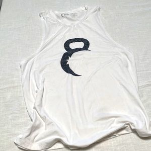 Zyia muscle tshirt. Size Lg. Worn once.